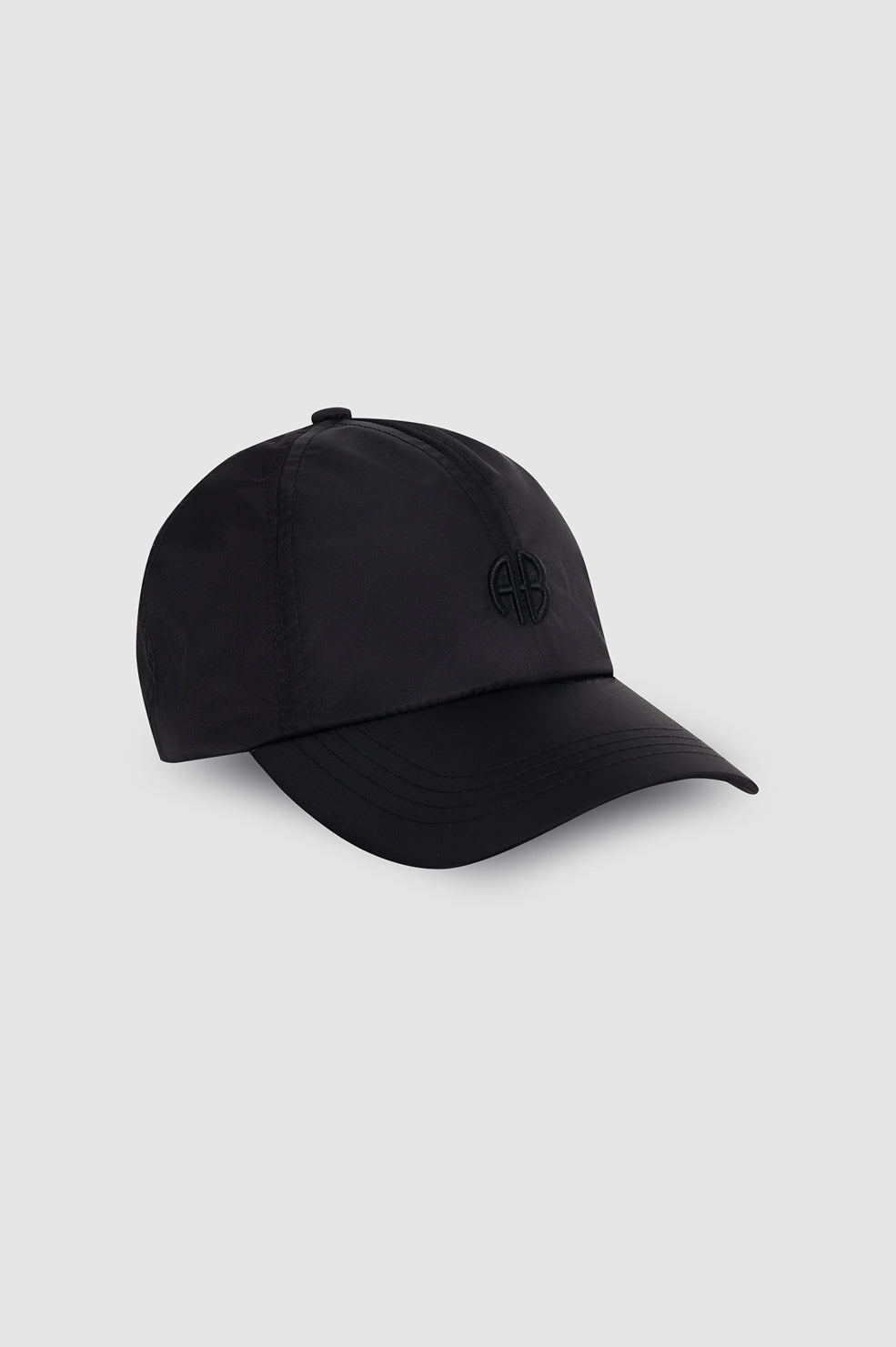 Anine Bing | Jeremy Baseball Cap AB Nylon - Black