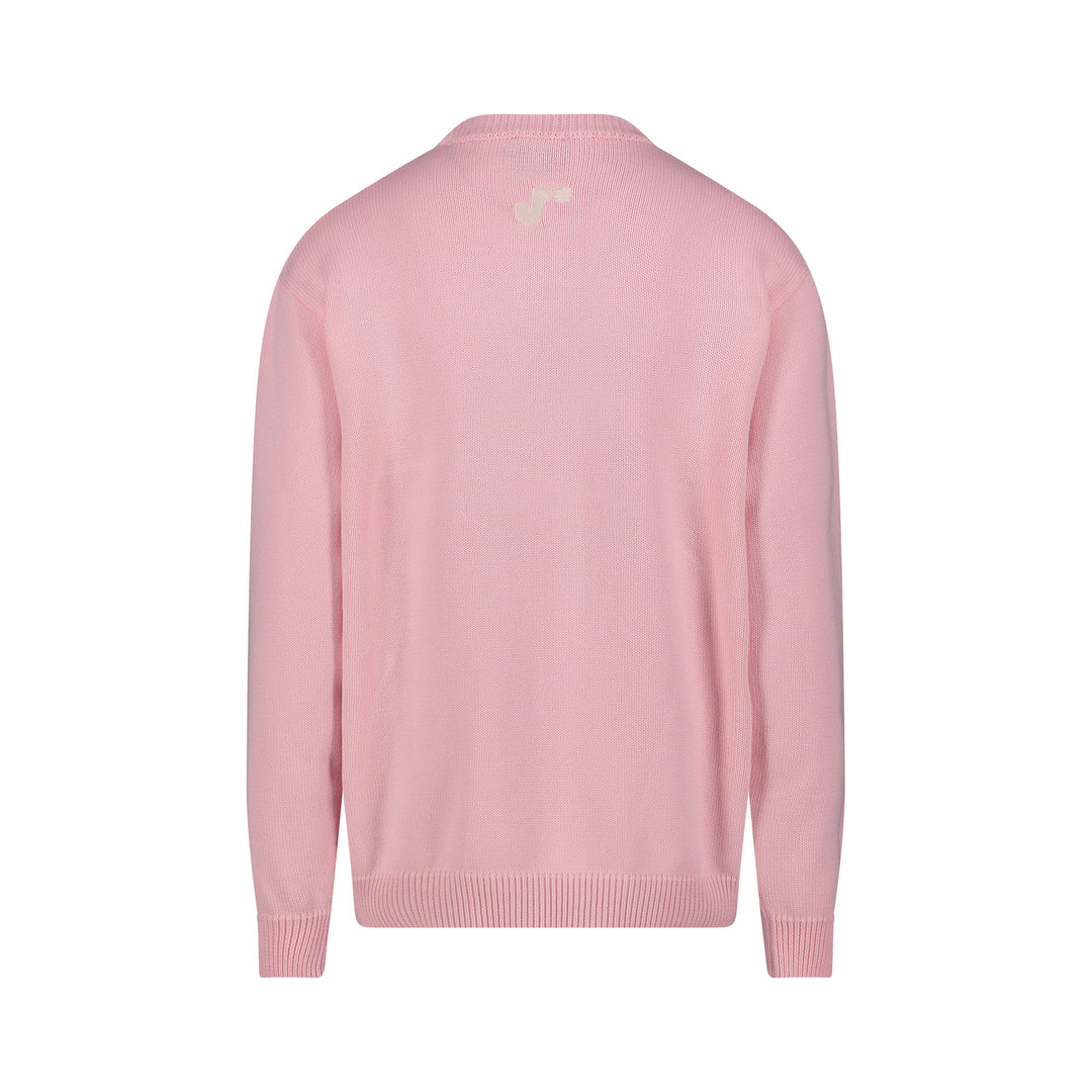 Joshua Sanders | Yarned Smile Sweatshirt - Pink