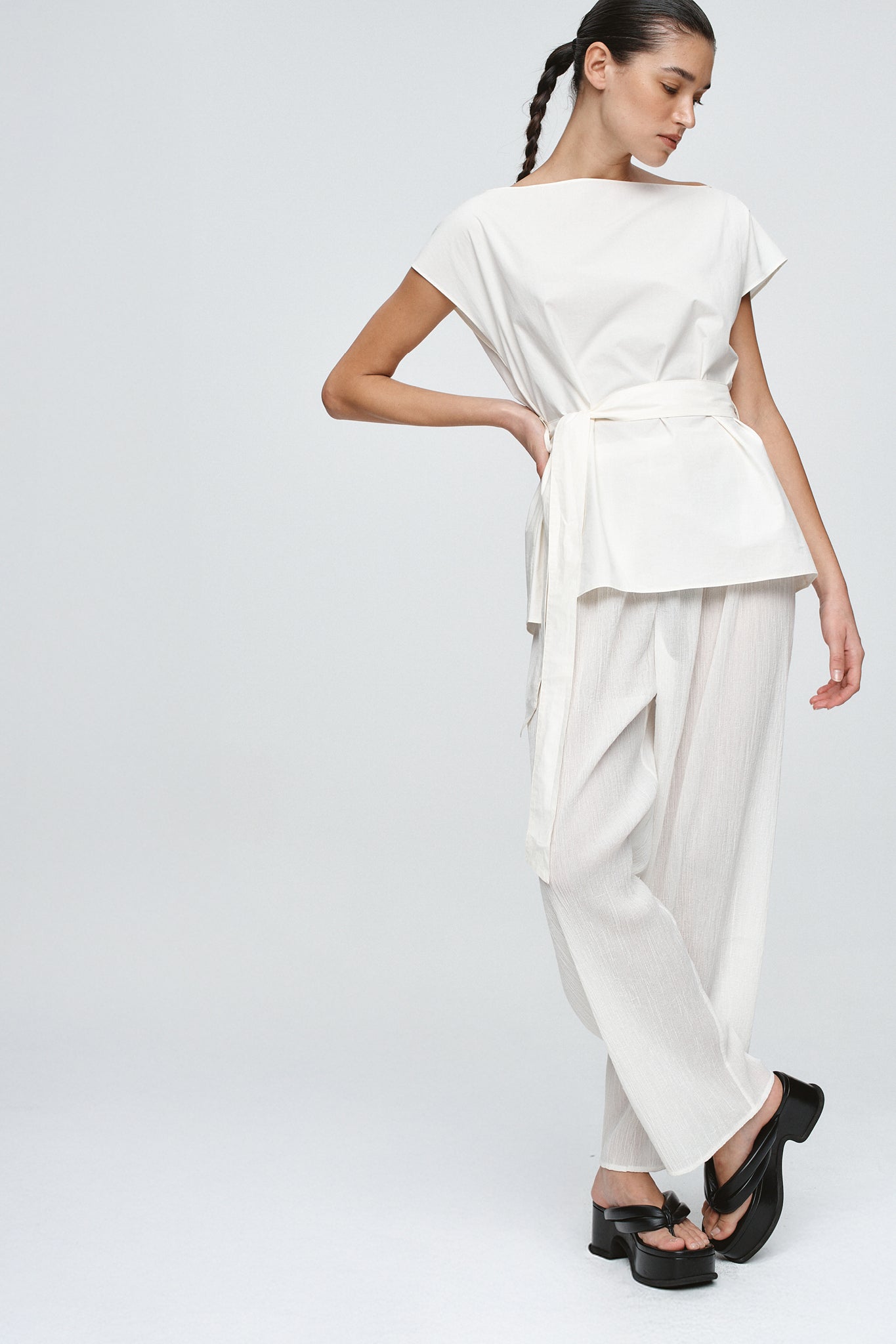 Marle | Jude Top - Blanc