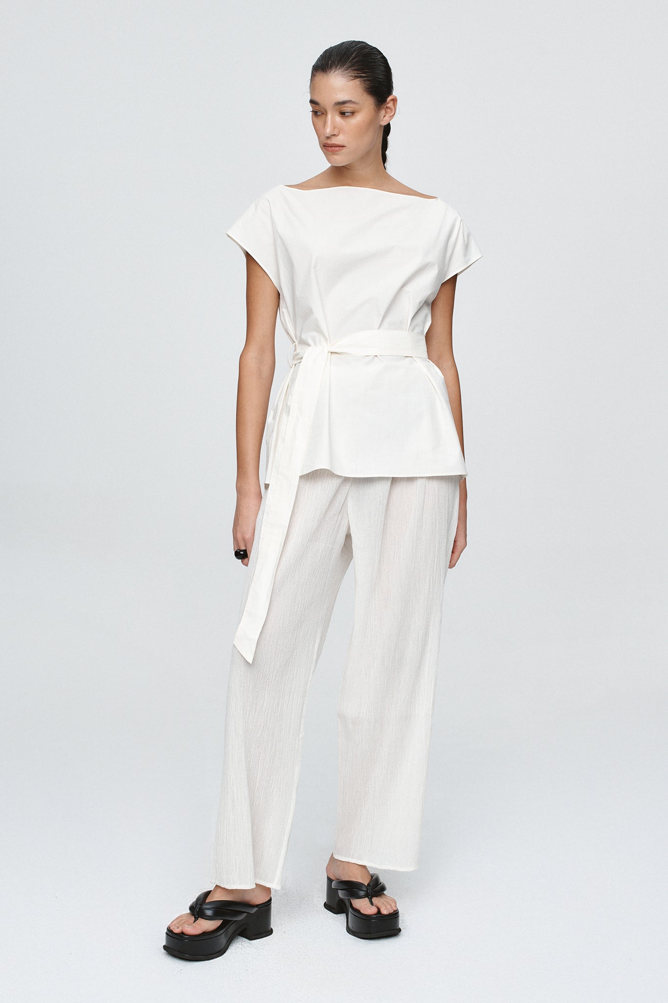 Marle | Jude Top - Blanc