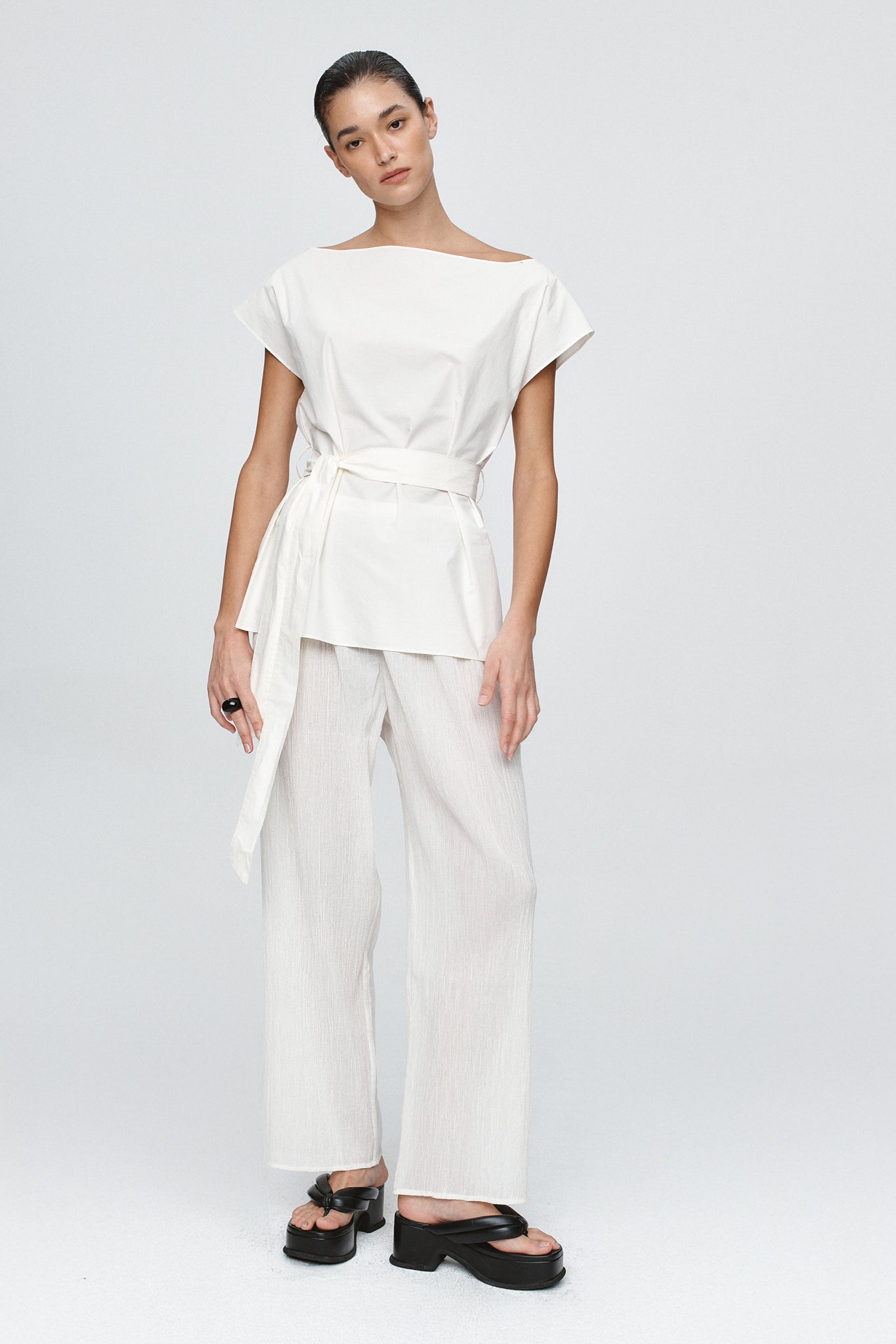 Marle | Jude Top - Blanc