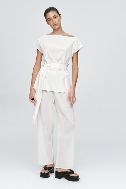 Marle | Jude Top - Blanc
