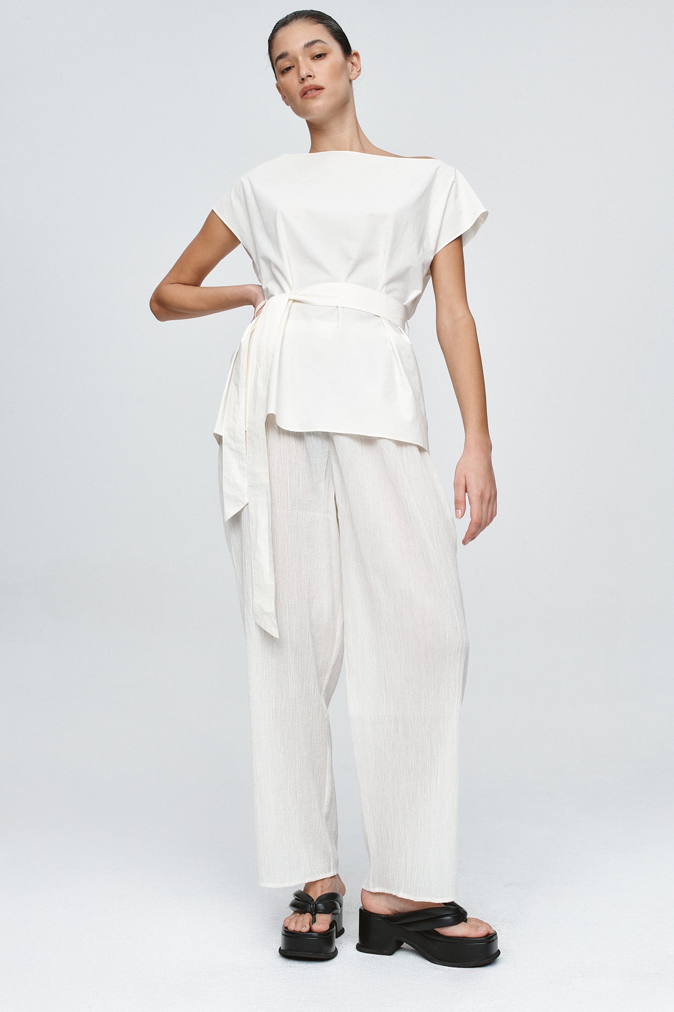 Marle | Jude Top - Blanc