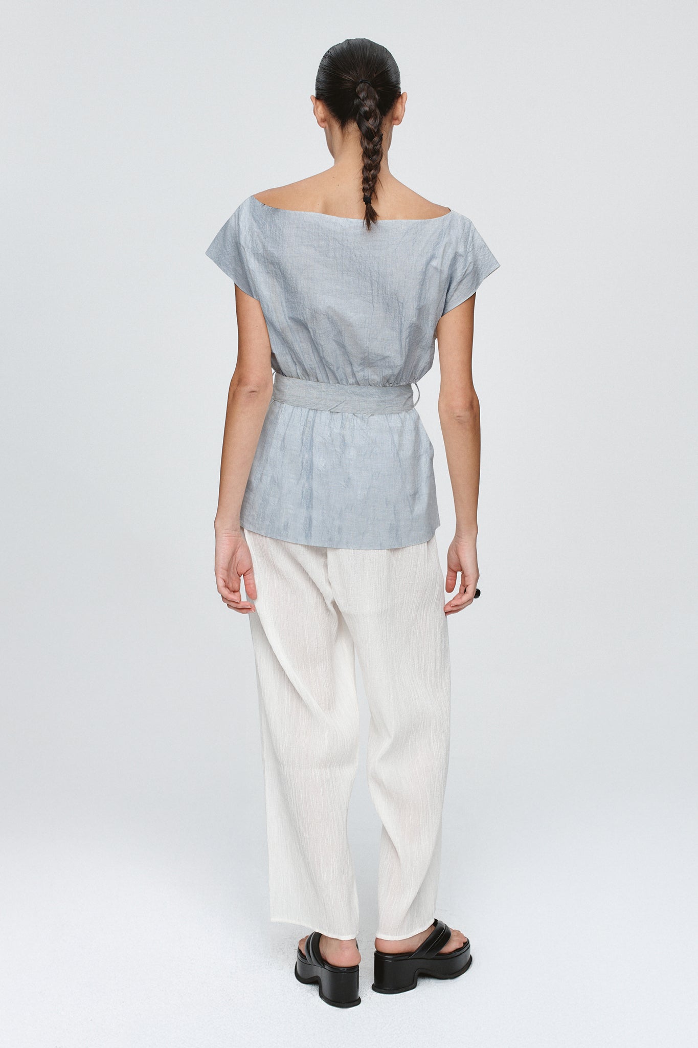 Marle | Jude Top - Bleu Stripe