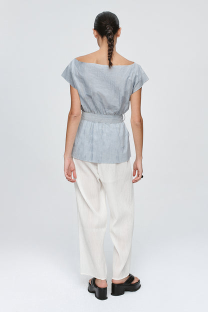 Marle | Jude Top - Bleu Stripe