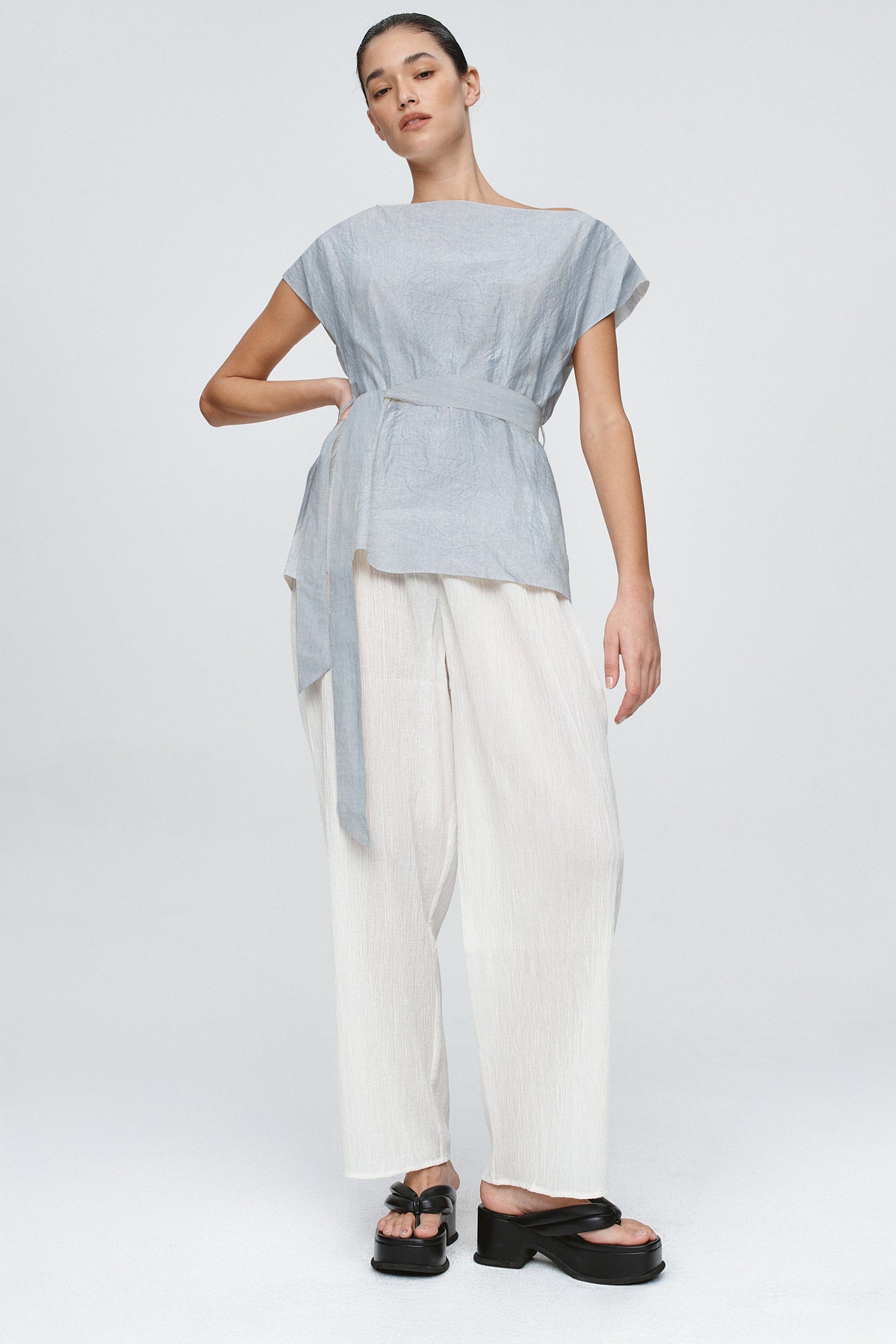 Marle | Jude Top - Bleu Stripe