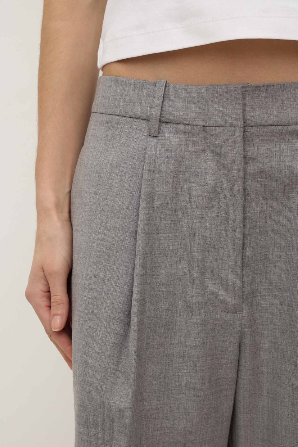 Assembly Label | Jaina Suit Short - Grey Marle