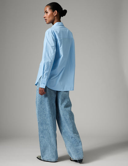 Day Birger Et Mikkelsen | Jojo Poplina - Chambray Blue