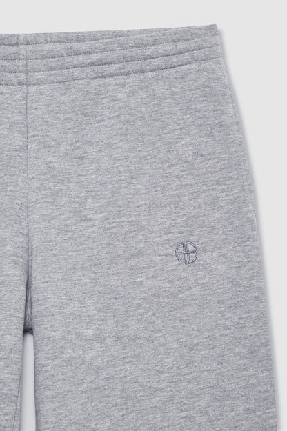 Anine Bing | Kacey Sweatpant Monogram - Medium Heather Grey