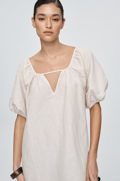 Marle | Kendra Mini Dress - Cashew