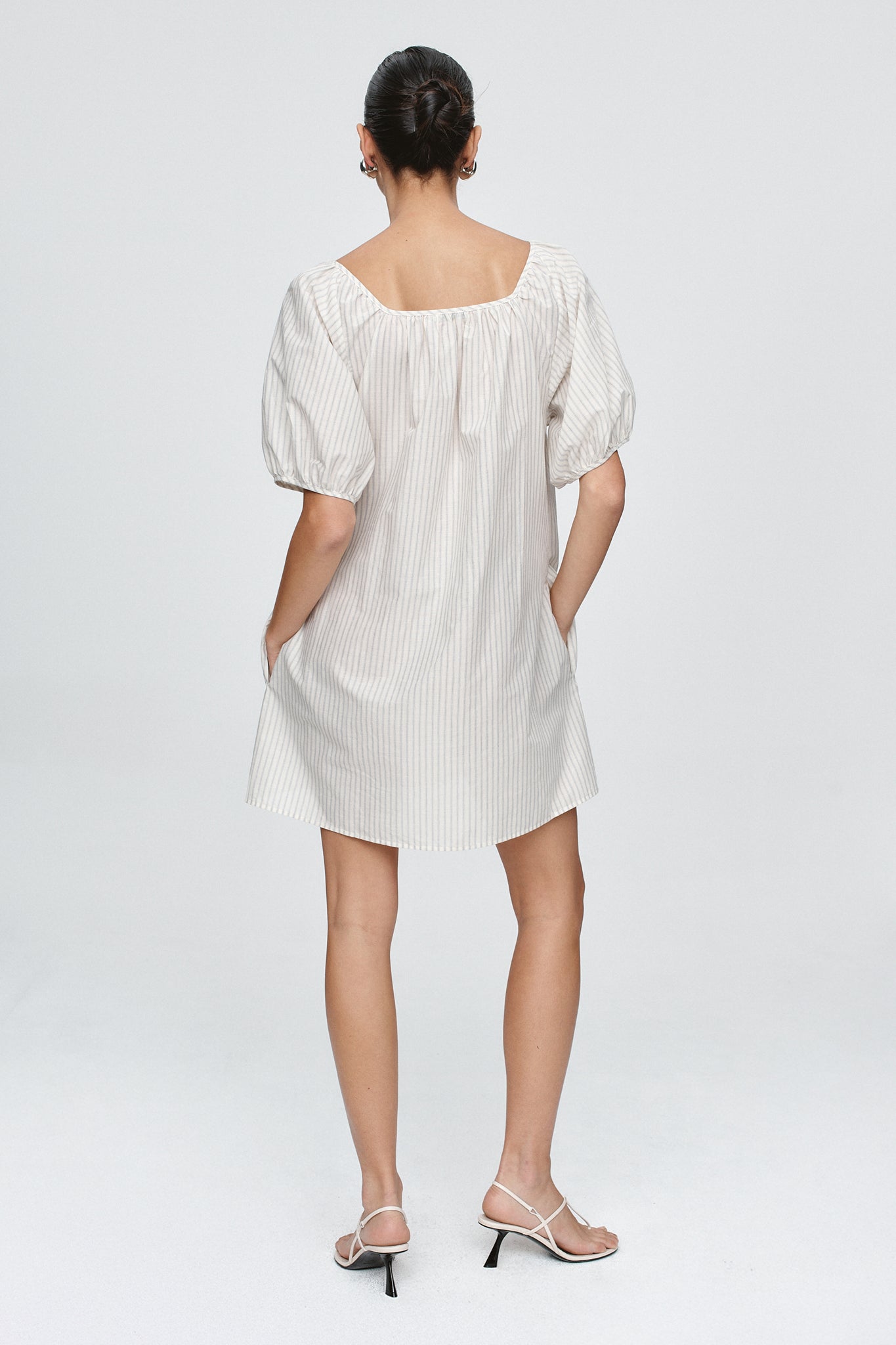 Marle | Kendra Mini Dress - Pin Stripe