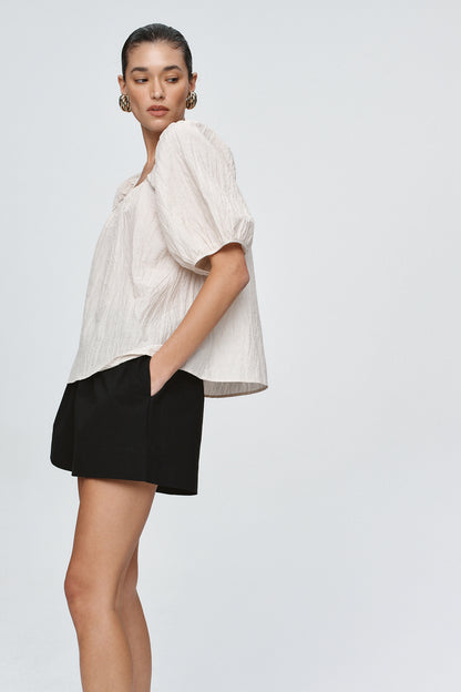 Marle | Kendra Top - Cashew