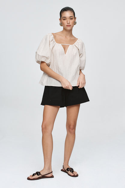 Marle | Kendra Top - Cashew