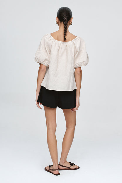 Marle | Kendra Top - Cashew