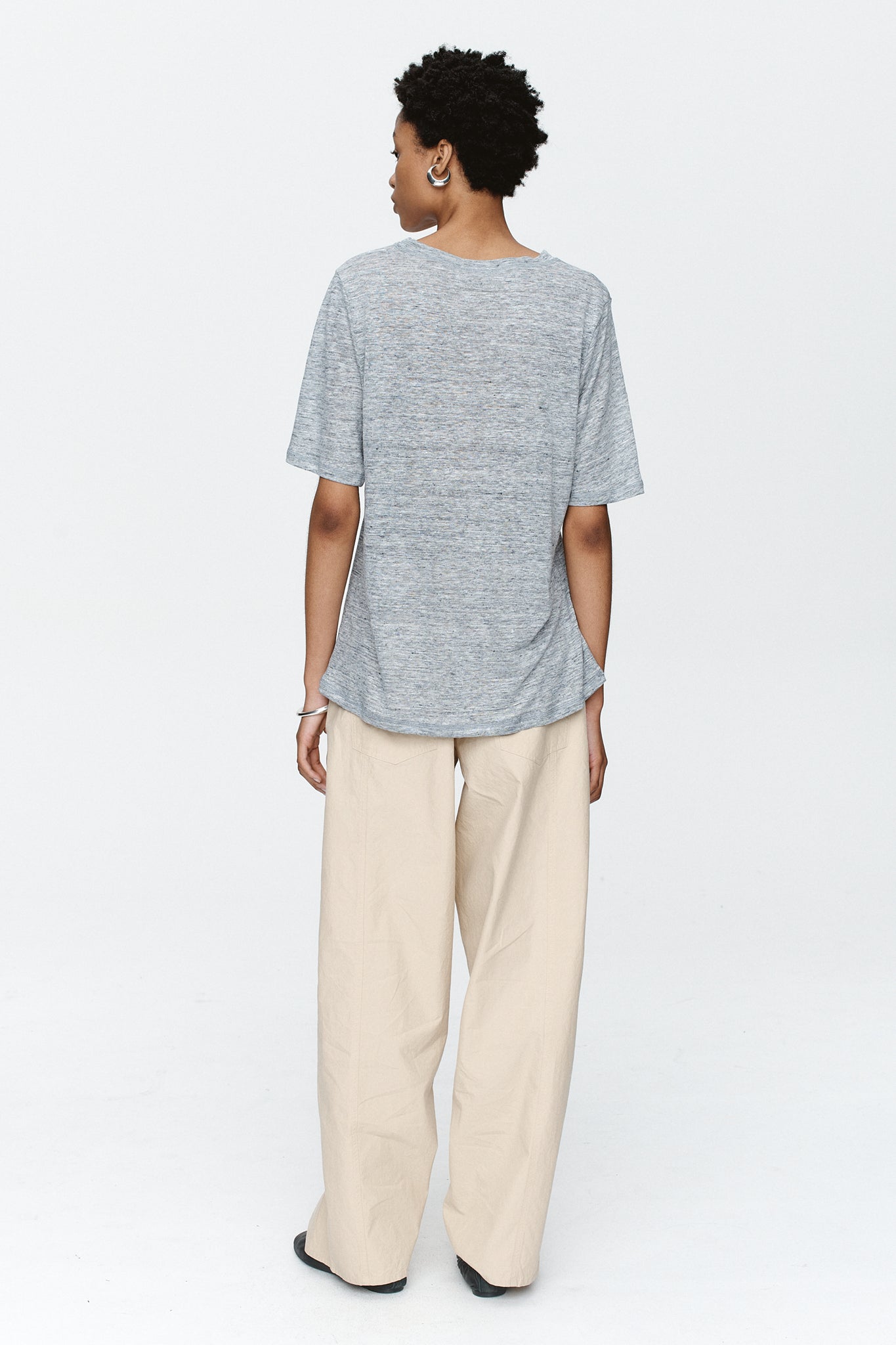 Marle | Kenna Tee - Sterling Melange
