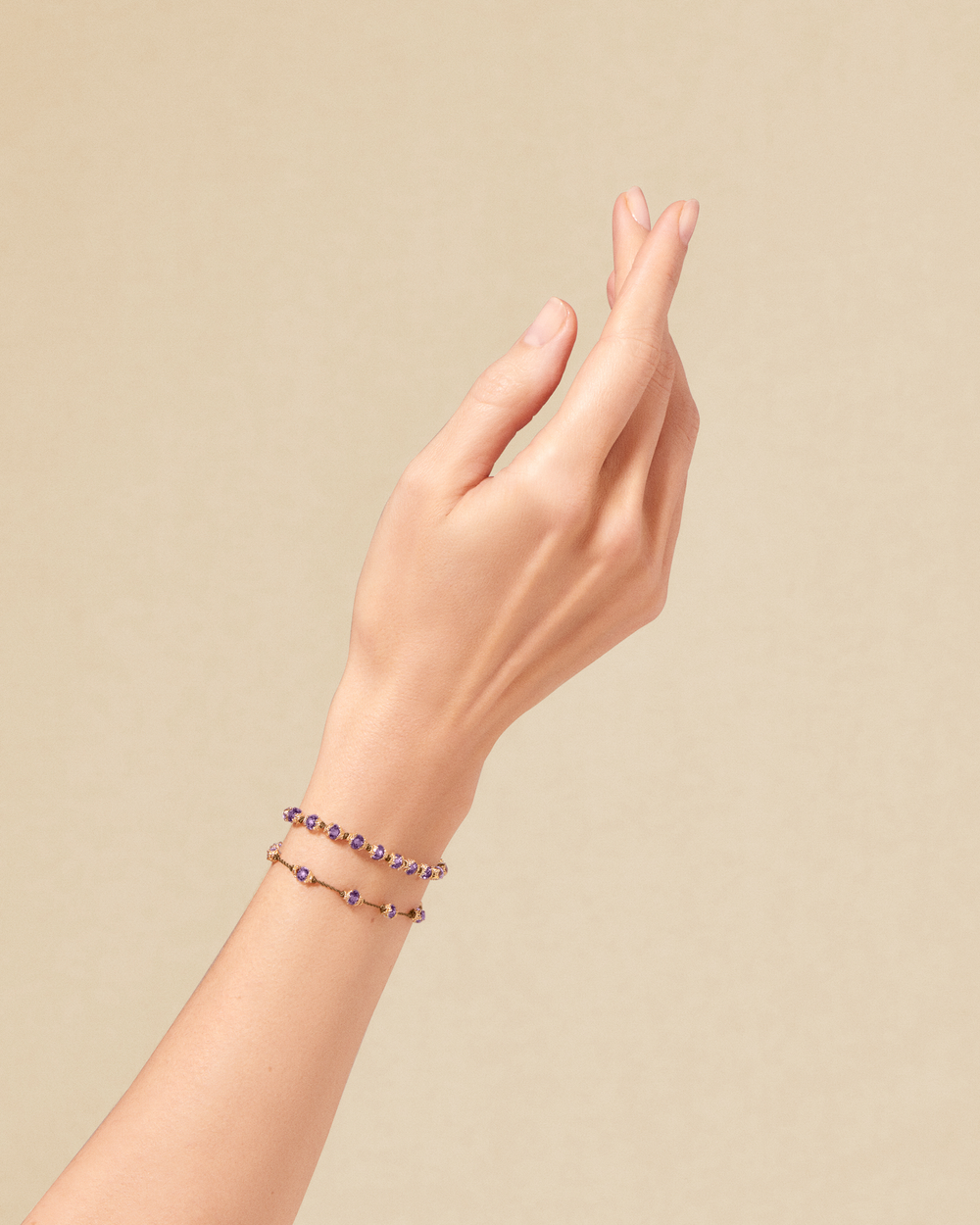 Tityaravy | Kamilah Bracelet - Amethyst