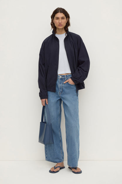 Assembly Label | Kensy Cotton Cashmere Tee - Powder Blue