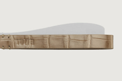 Yu Mei | Key Fob - Dune Croc