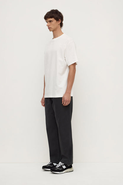 Assembly Label | Knox Organic Oversized Tee - Antique White
