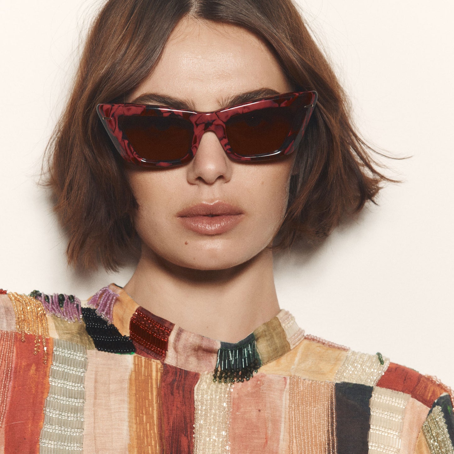 Alemais | Lucia - Burgundy Marble