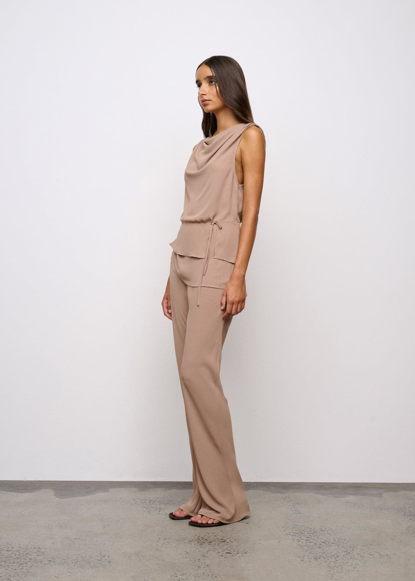 One Of Others | Lennon Top - Taupe
