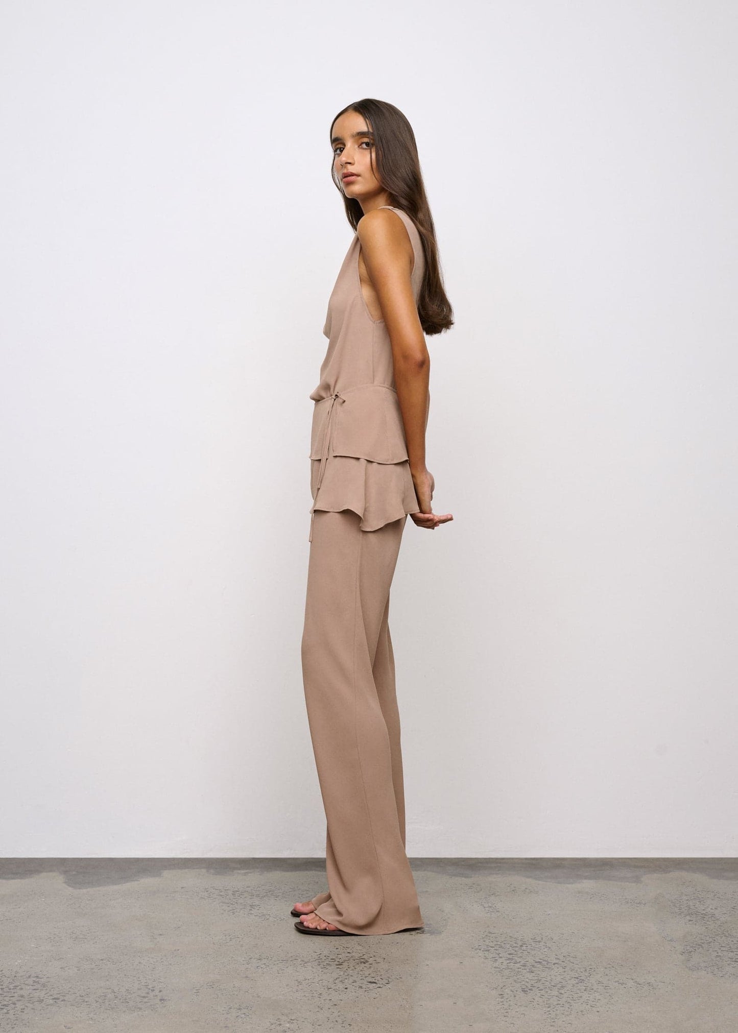 One Of Others | Lennon Top - Taupe