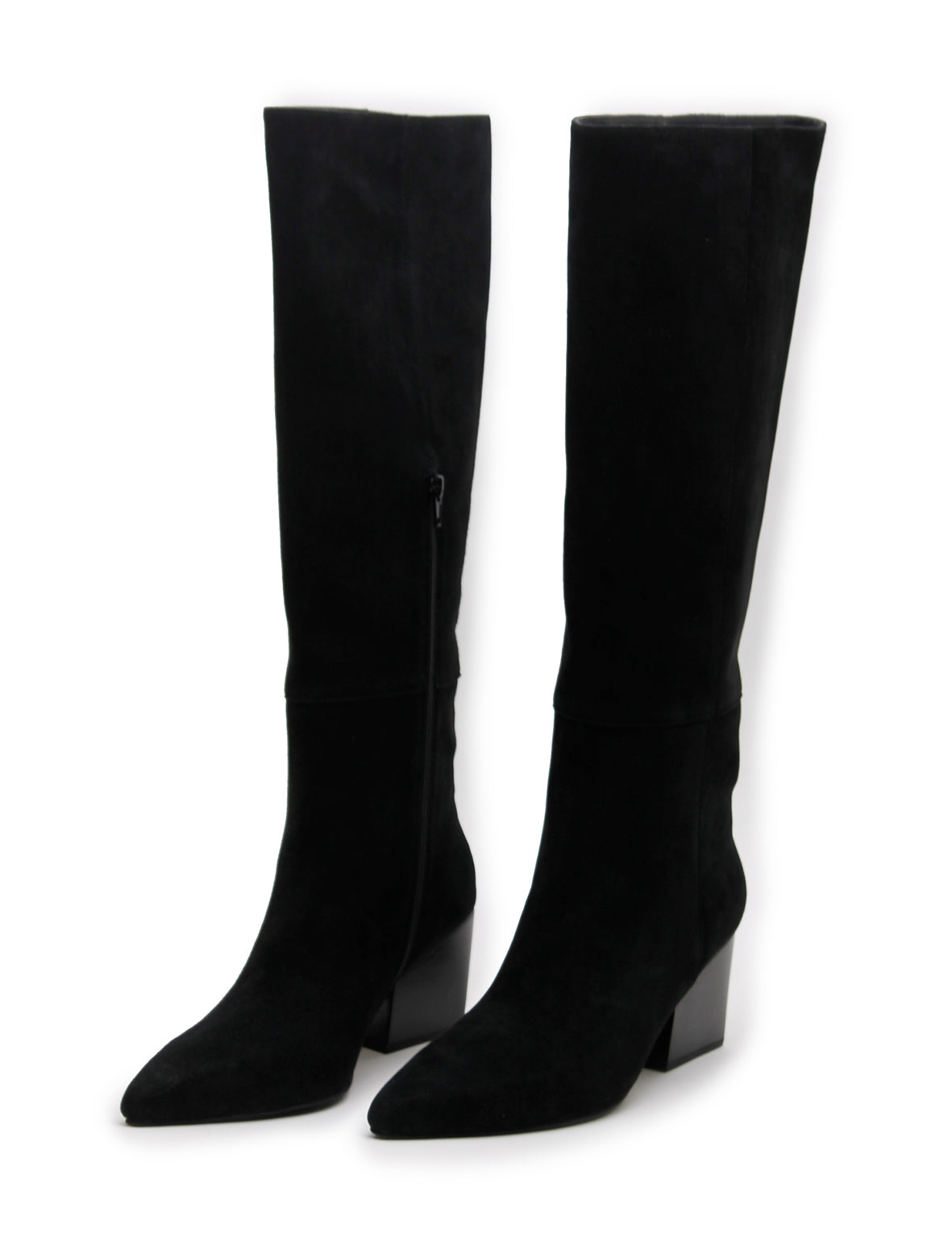 La Tribe | Leone Knee High - Black Suede