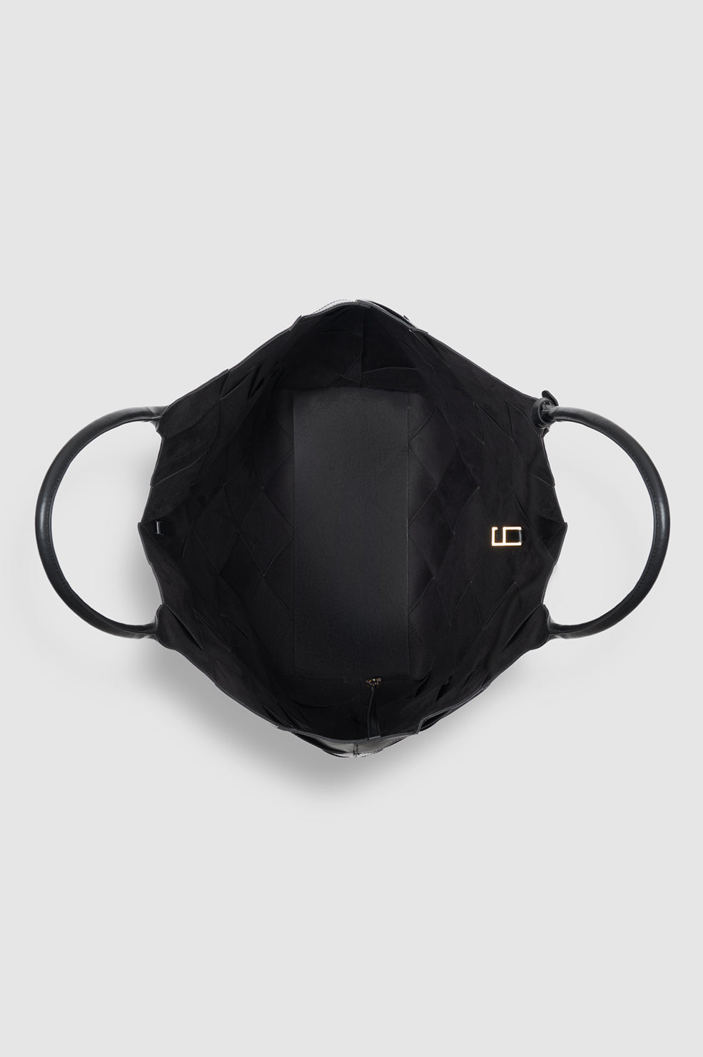 Anine Bing | Lili Tote Braided Leather - Black