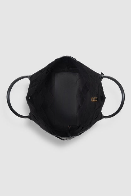 Anine Bing | Lili Tote Braided Leather - Black