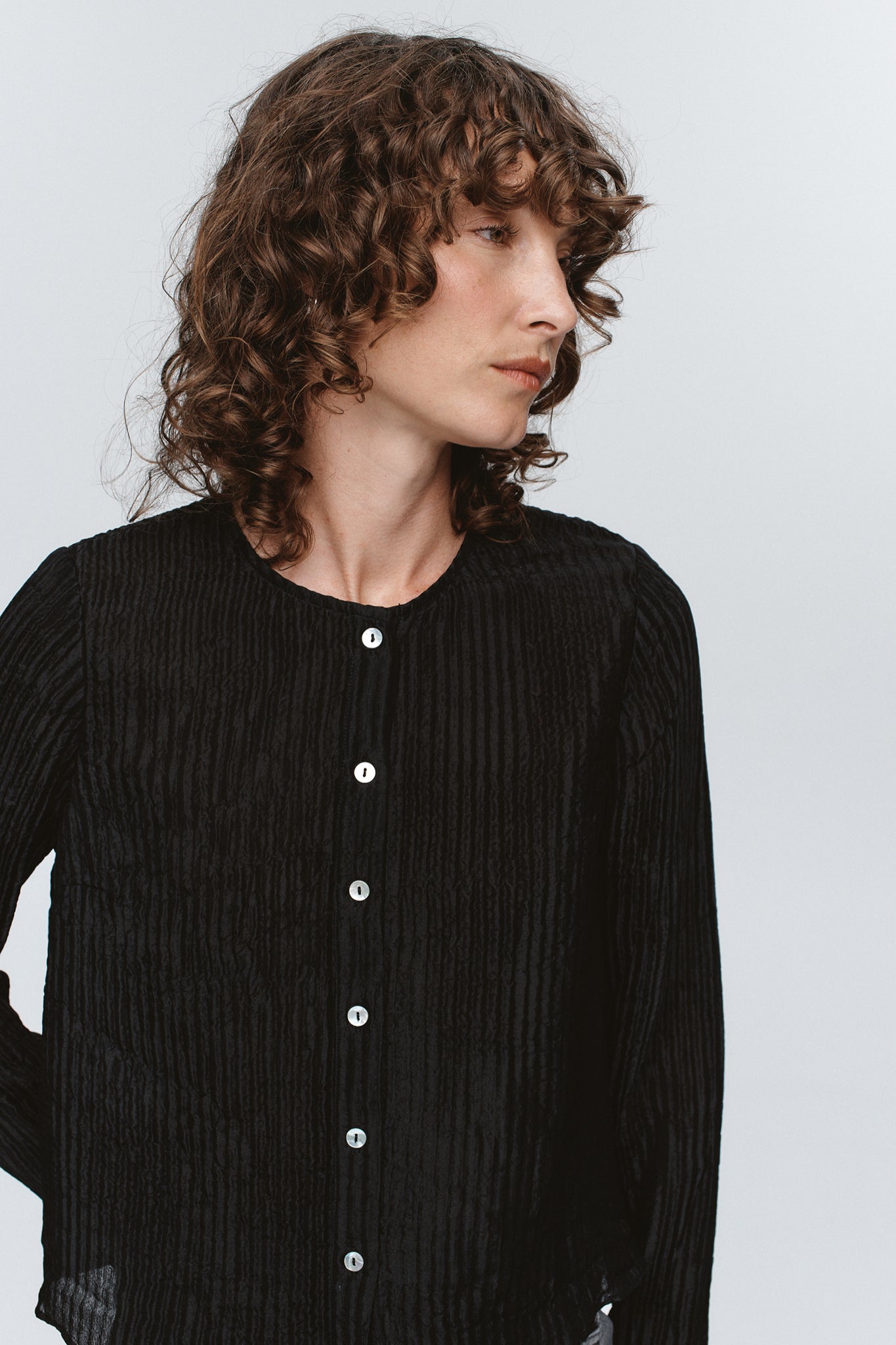 Marle | Lotus Evening Jacket - Black