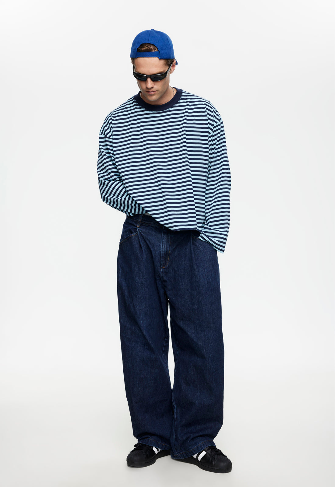 Lioness | Bloom Long Sleeve - Navy Sea Stripe