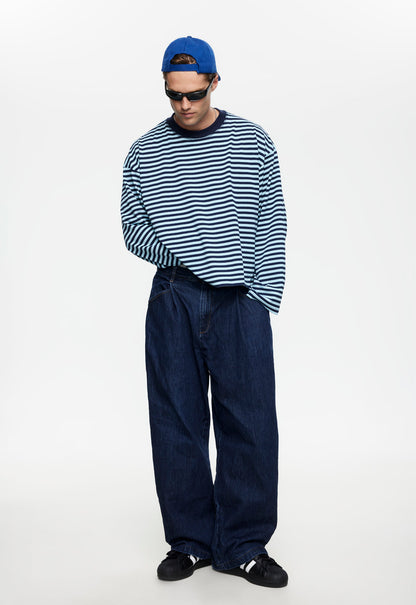 Lioness | Bloom Long Sleeve - Navy Sea Stripe