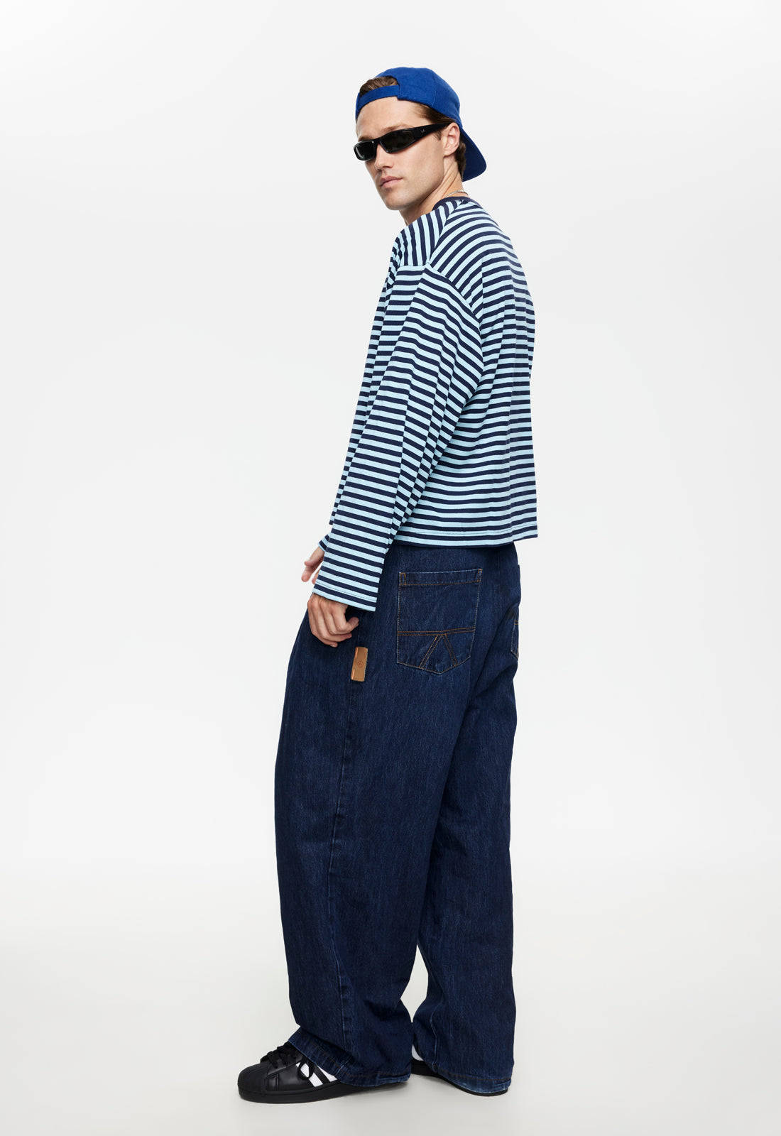 Lioness | Bloom Long Sleeve - Navy Sea Stripe
