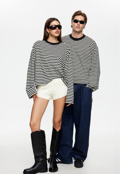 Lioness | Bloom Long Sleeve - Onyx Stripe