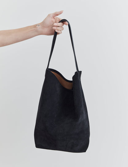 La Tribe | Everyday XL Suede Bag - Black
