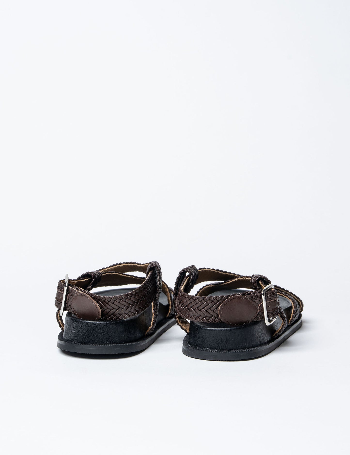 La Tribe | Amara Braided Sandal - Brown