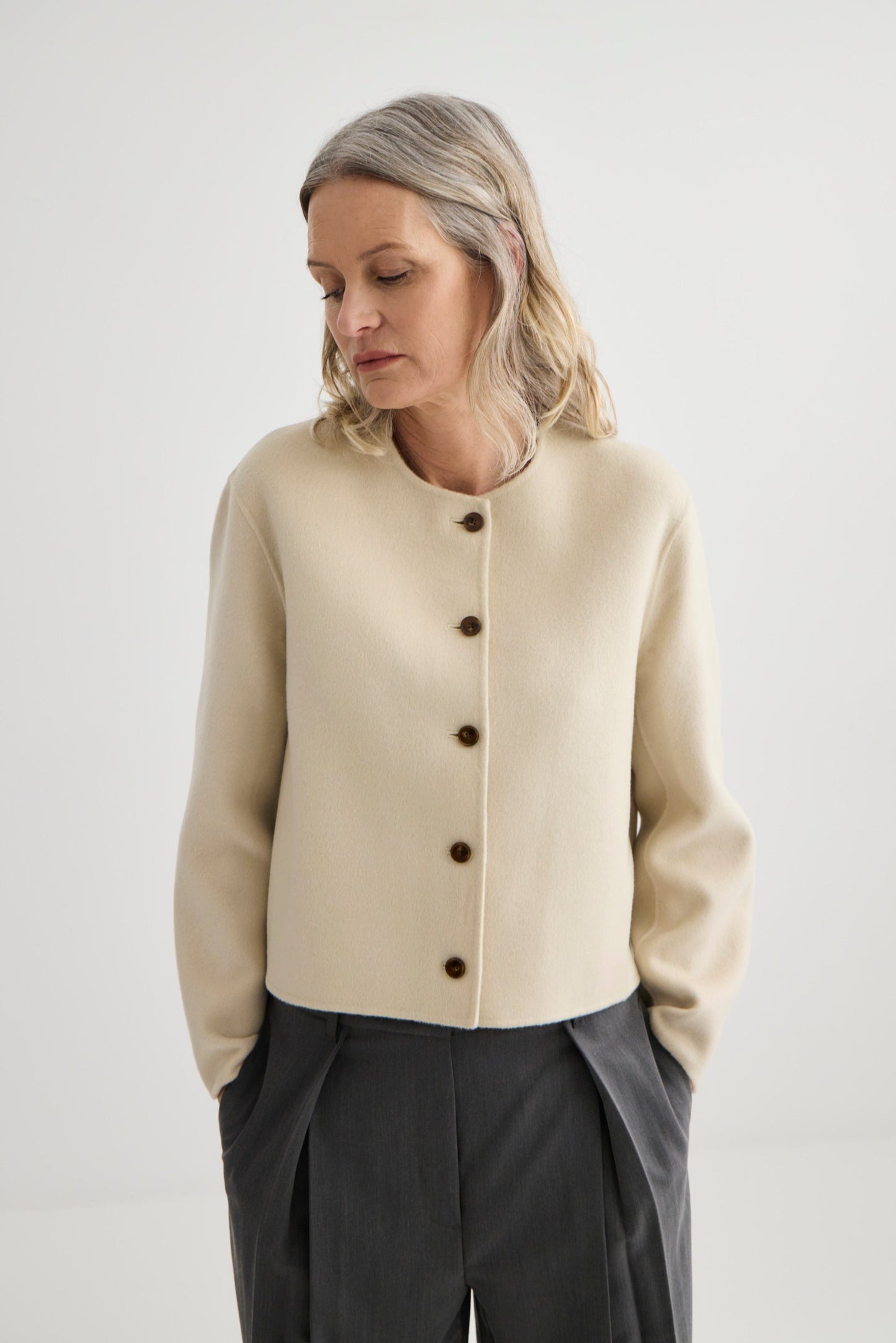 Laing | Cardi Jacket - Ivory