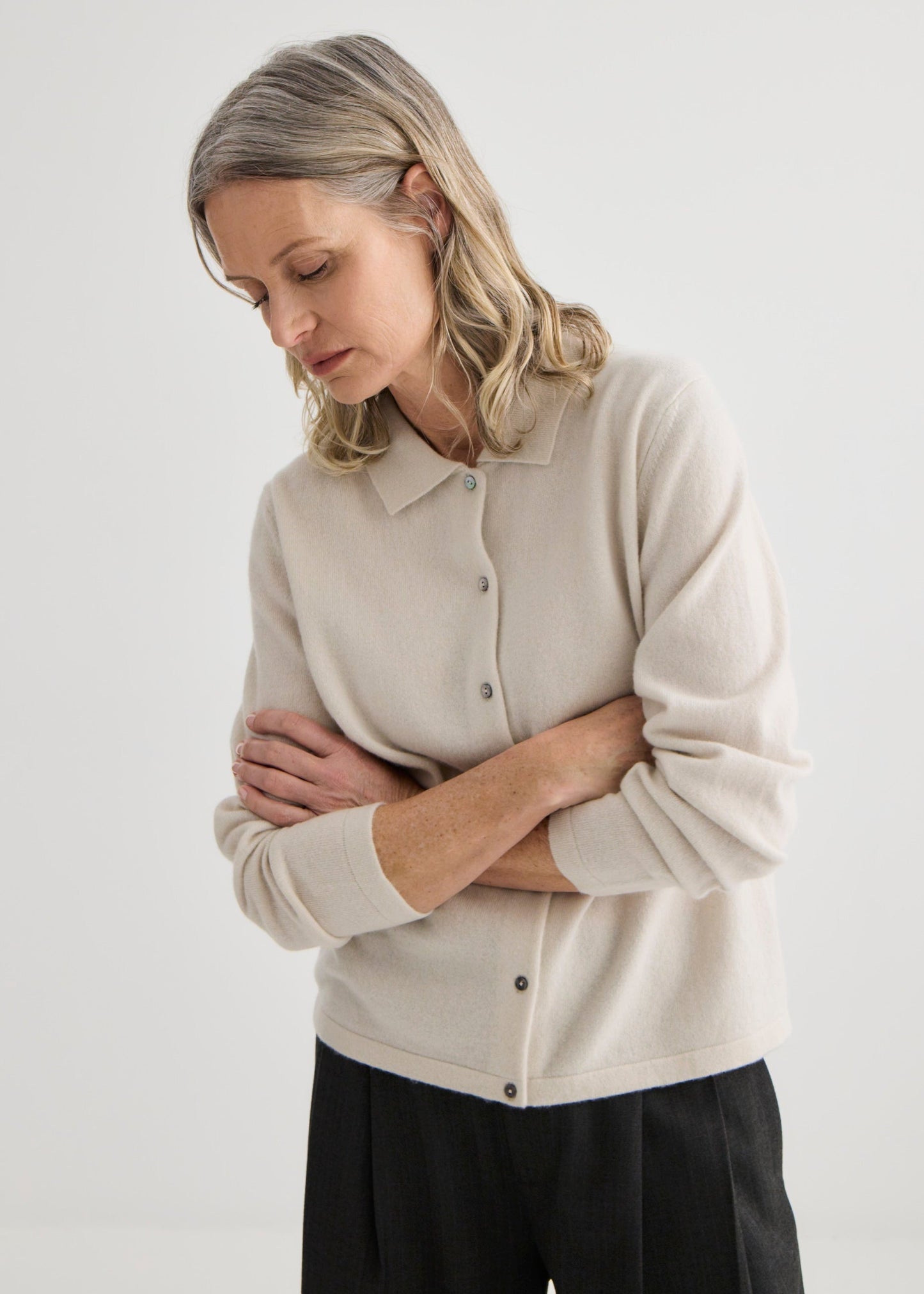 Laing | Cashmere Shirt - Oyster