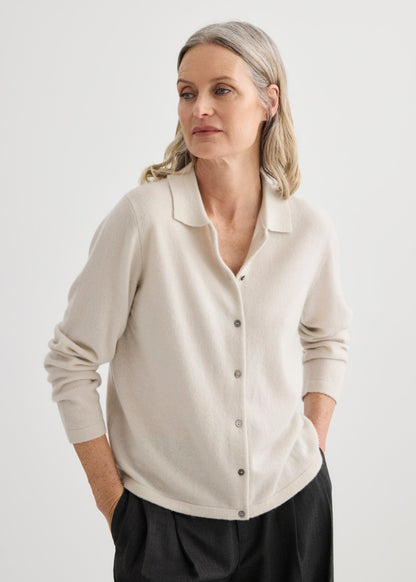 Laing | Cashmere Shirt - Oyster