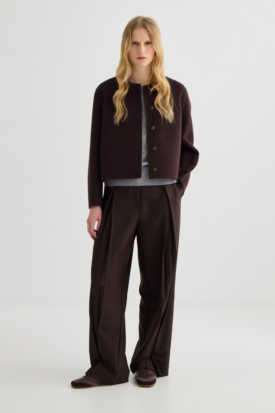 Laing | Cardi Jacket - Coffee