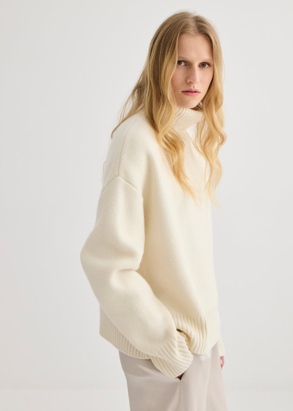 Laing | Nico Oversized Sweater - Cream