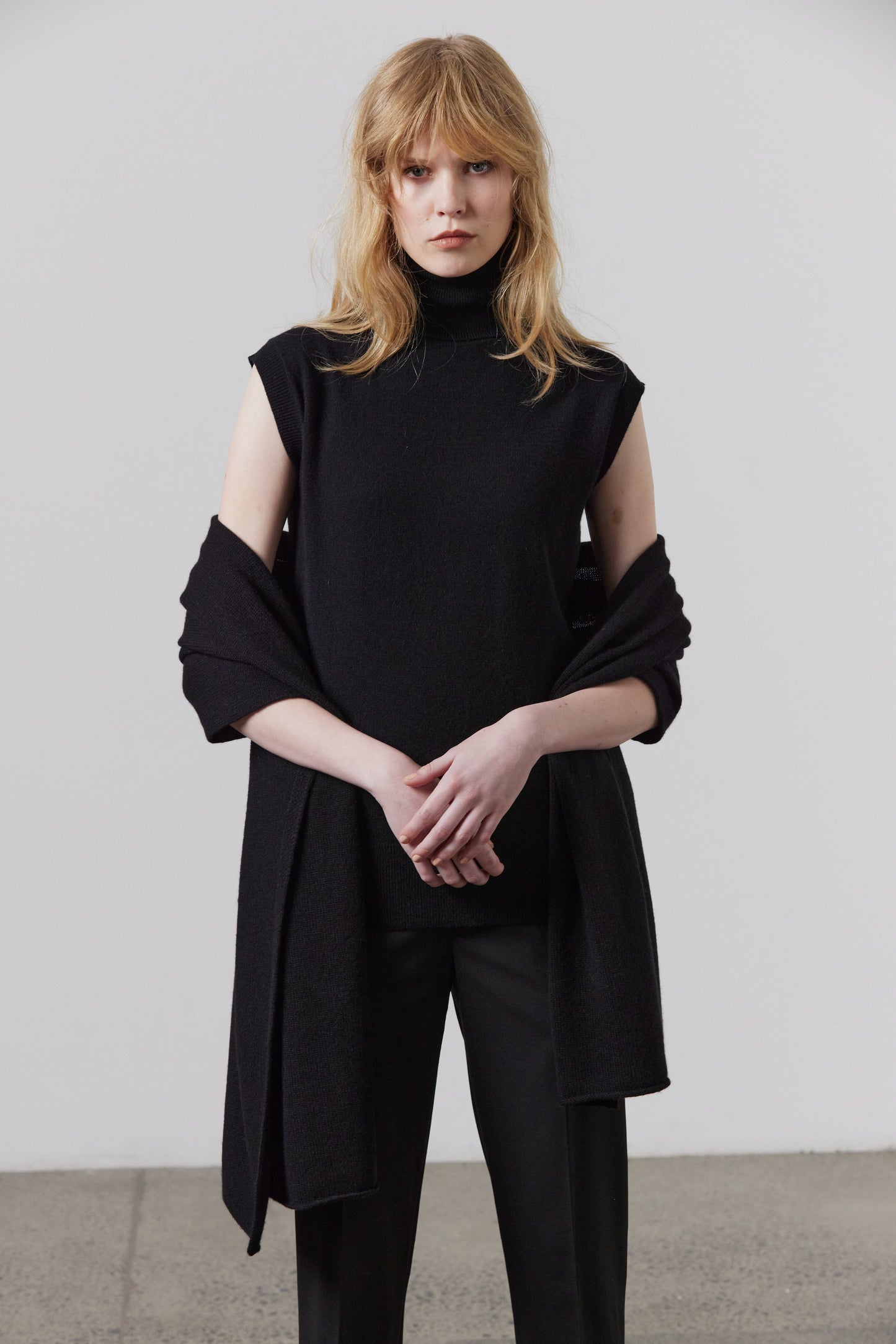 Laing | Cashmere Scarf - Black