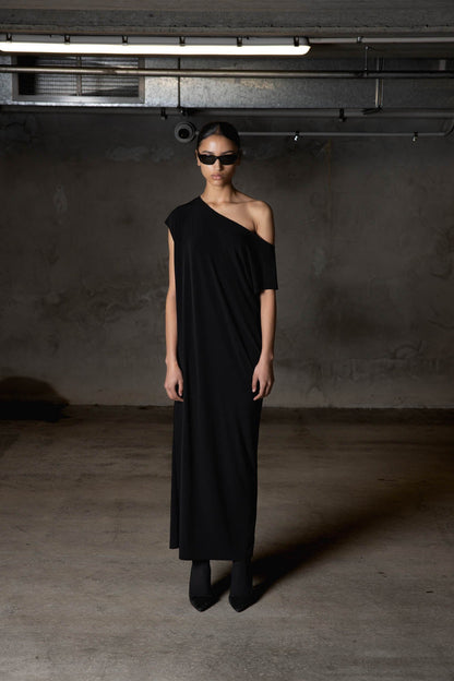 Knuefermann | Laser T Maxi Dress - Black