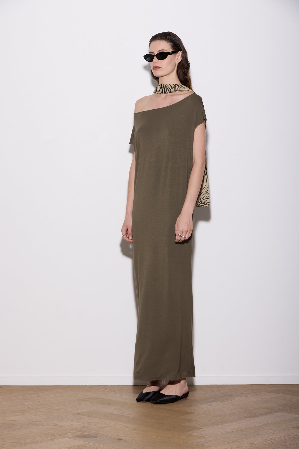 Knuefermann | Laser T Maxi Dress - Olive
