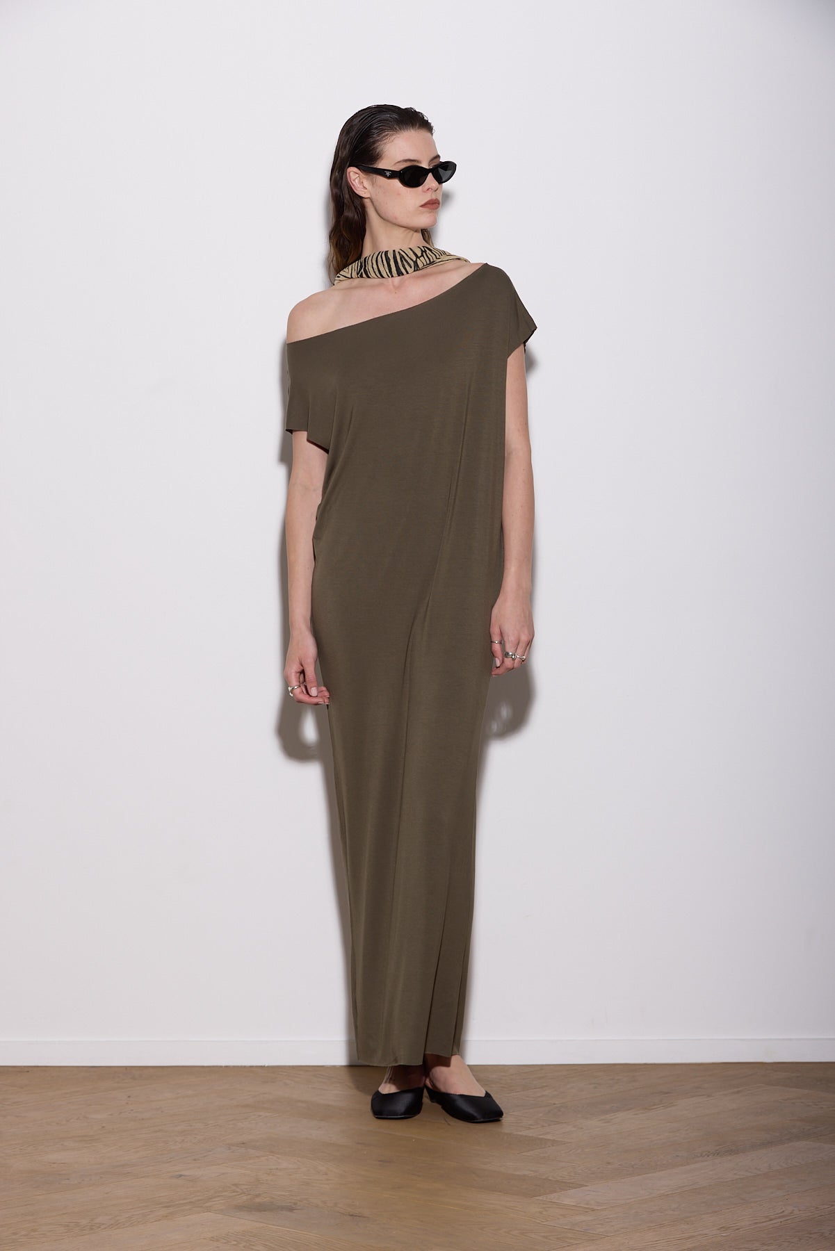 Knuefermann | Laser T Maxi Dress - Olive