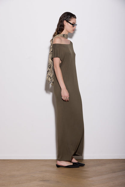 Knuefermann | Laser T Maxi Dress - Olive