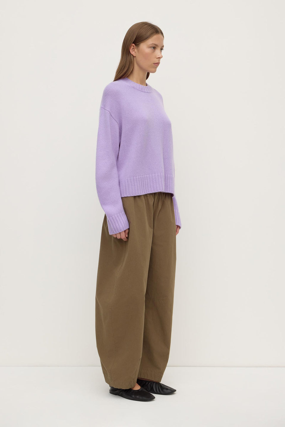 Assembly Label | Laurie Cashmere Knit - Mauve