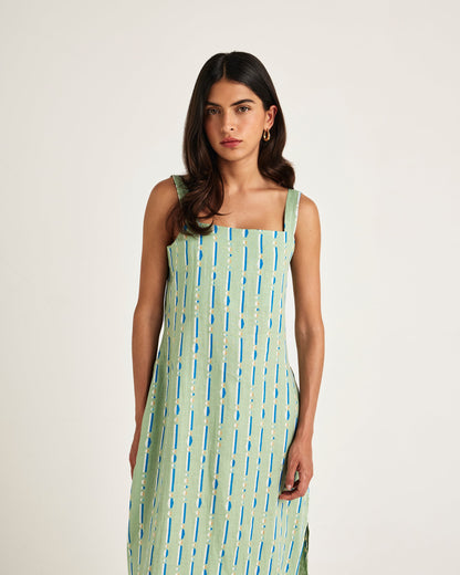 Chameli | Leon Maxi Dress - Beaded Jade
