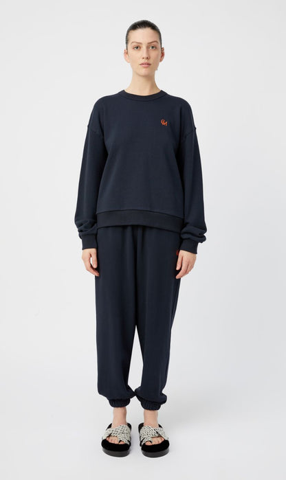 Camilla and Marc | Eamon Logo Crew - Midnight Navy