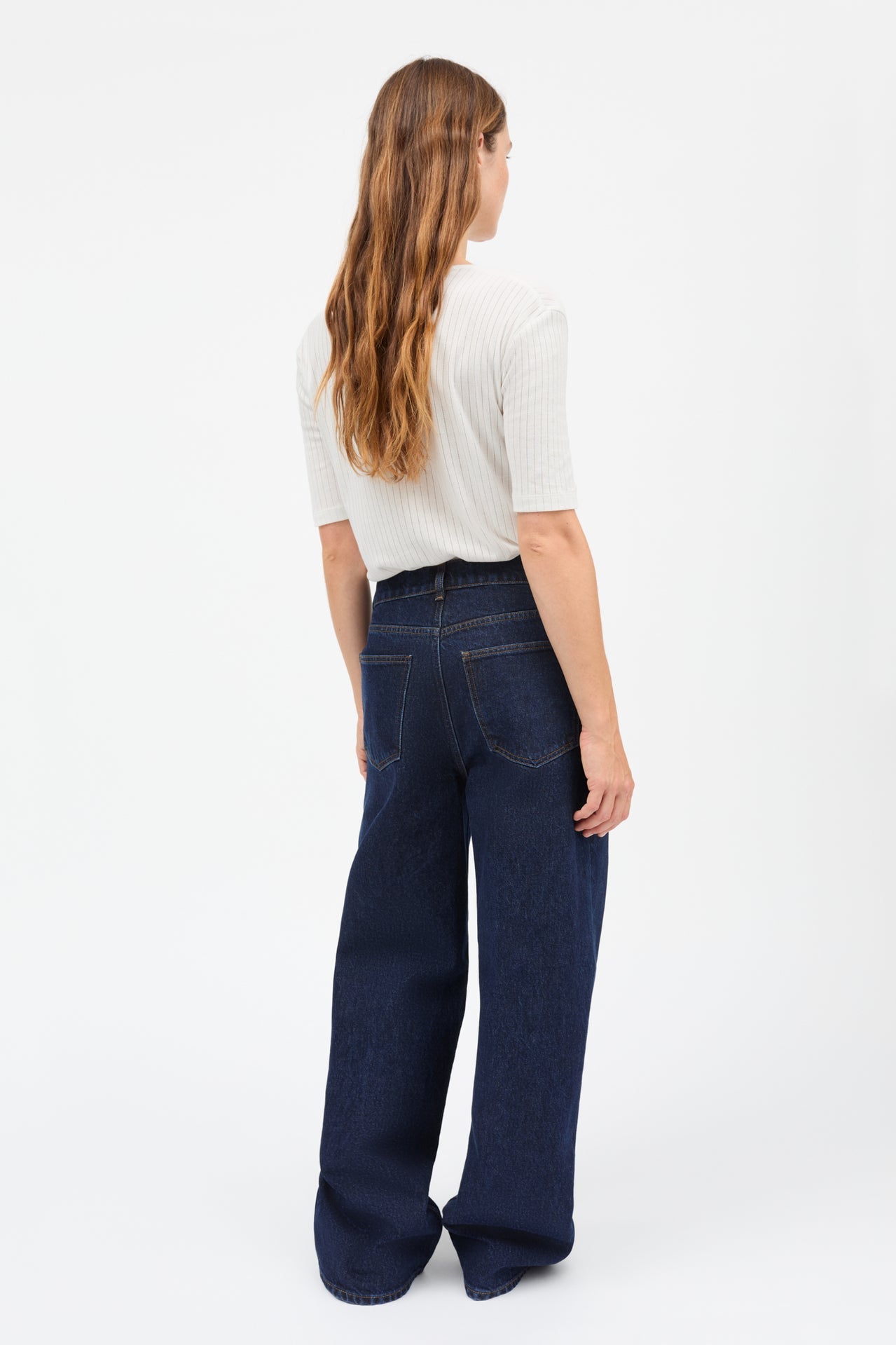 Skall Studio | Liv Henley Tee - Optic White